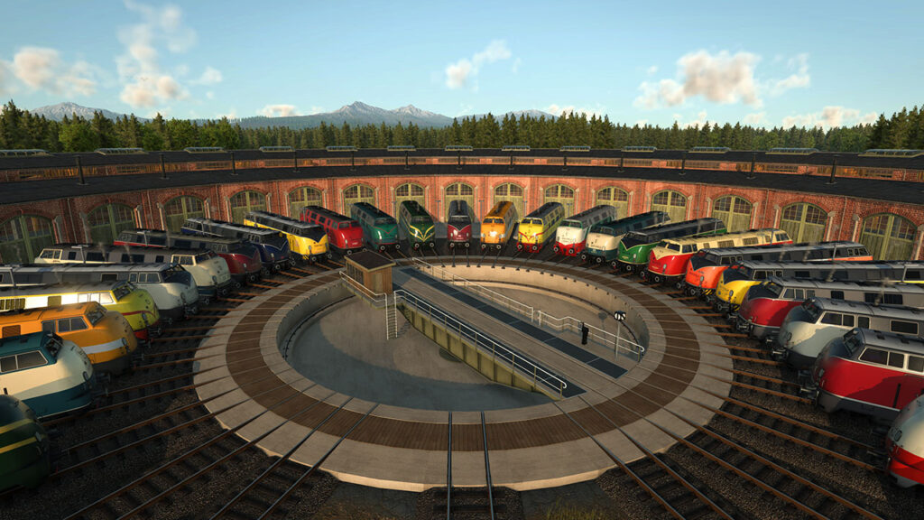 Mods in Transport Fever 3